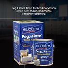 Tinta Latex Eucatex Peg Pinte Acrilico Rosa Acai 3600ml Fl