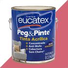 Tinta Latex Eucatex Peg Pinte Acrilico Rosa Acai 3600ml Fl