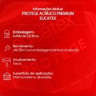 Tinta Latex Eucatex Protege Acrilico Premium Fosco Azul Carib