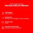 Tinta Latex Eucatex Protege Acrilico Premium Fosco Camurca 18l