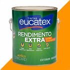 Tinta Latex Eucatex Rendimento Extra Cenoura 3600ml