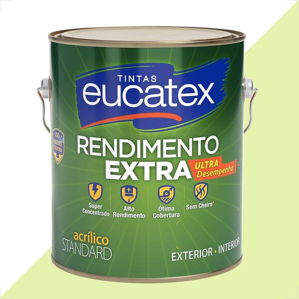 Tinta Latex Eucatex Rendimento Extra Pera 3600ml