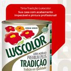 Tinta Latex Lukscolor Tradicao Acrilico Fosco 900ml Algodao E