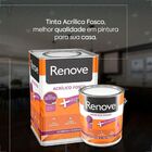 Tinta Latex Renove Acrilico Fosco 18l Cogumelo Japones