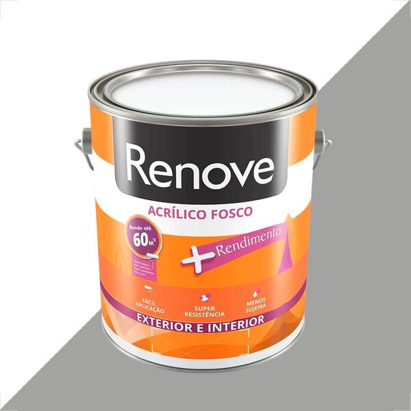 Tinta Latex Renove Acrilico Fosco 3600ml Elefante