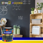 Tinta Lousa P/ Parede 800ml Cor Preto Absoluto Risca Giz Euca