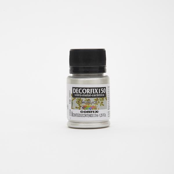 Tinta metálica Decorfix 150 branco 37ml