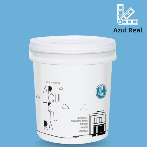 Tinta Mineral Arquitetura Premium Azul Real 3 24l