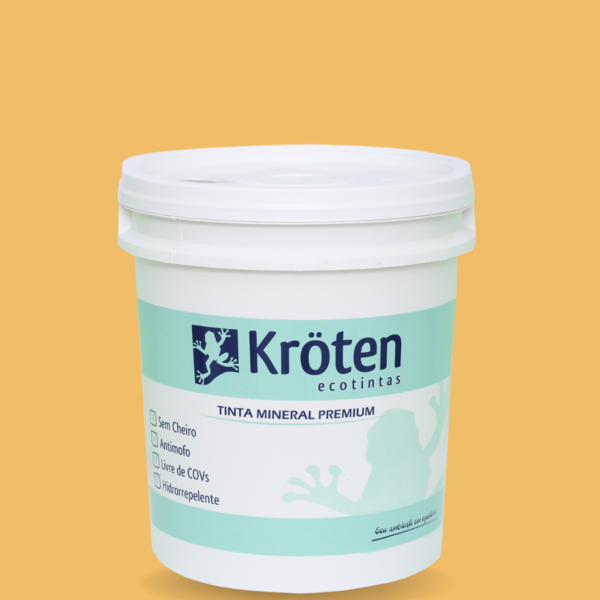 Tinta Mineral Ecossílica Premium  3,24l - Amarelo Açoriano