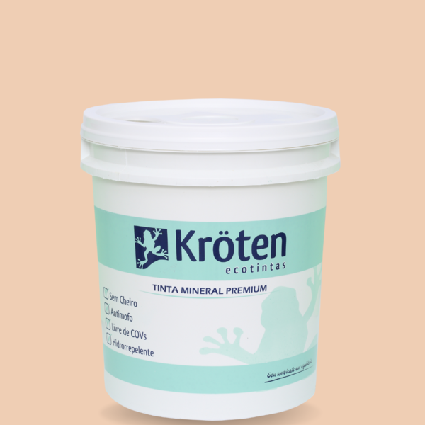 Tinta Mineral Ecossílica Premium  3,24l - Polpa De Mamão