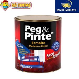 Foto de Tinta P/madeira E Metal Peg & Pinte 900ml Brilhante Alta Dura