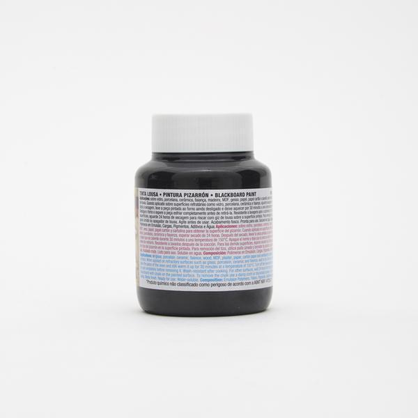 Tinta para lousa fosca Acrilex preto 100ml