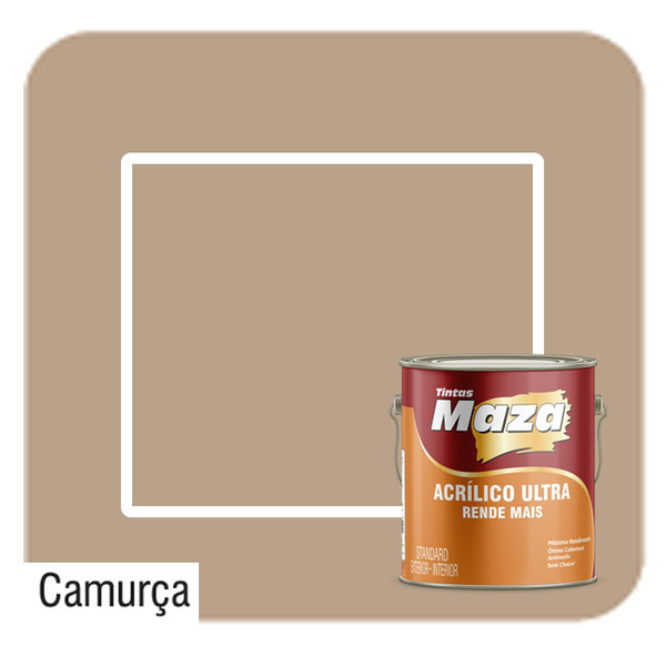 Tinta Para Parede Super Rendimento Acrílico Ultra  3,6l - Maz