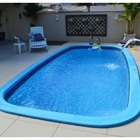 Tinta Para Piscina Azul Esmalte Pu Renner 4,5l