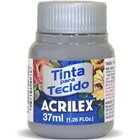 Tinta Para Tecido Fosca 37ml Cinza