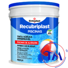 Tinta Piscina Base Agua Recubriplast 10 Lts Cor: Branco
