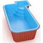 Tinta Piscina Fibra Base Solvente 3,6lt Cor Azul