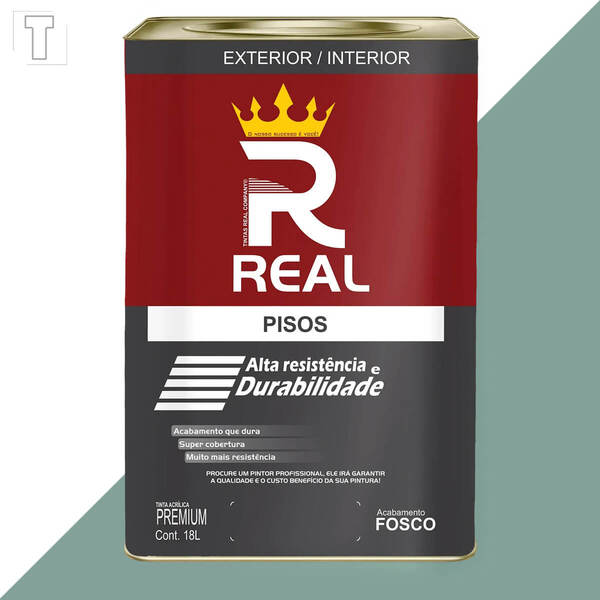 Tinta Piso Real Premium Lata 18l Cinza