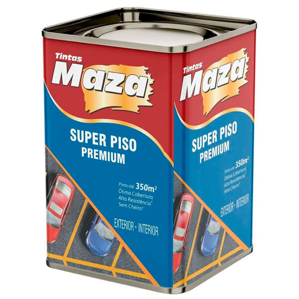 Tinta Pisos Muros Super Resistência Premium Maza 18l Verde