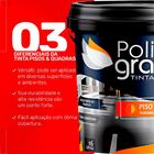 Tinta Poligraff Pisos   Quadras Chumbo 3600ml