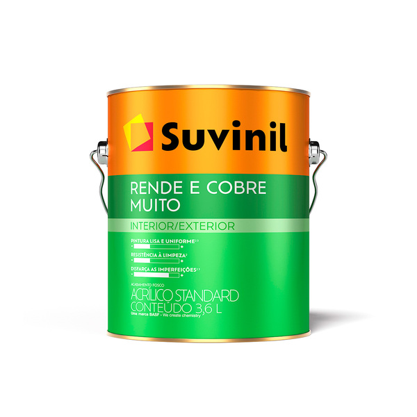Tinta Rende E Cobre Muito Suvinil 3 6l - Granito Nobre