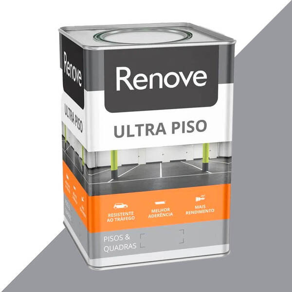 Tinta Renove Pisos E Quadras Cinza 18l