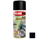 Tinta Spray Alta Temperatura Colorgin Preto Fosco 300ml