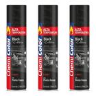 Tinta Spray Chemicolor Alta Temperatura Preto Fosco 400ml 98