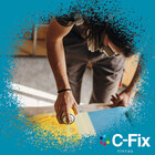 Tinta Spray Cinza Claro Uso Geral Intern/externo 400ml C-fix