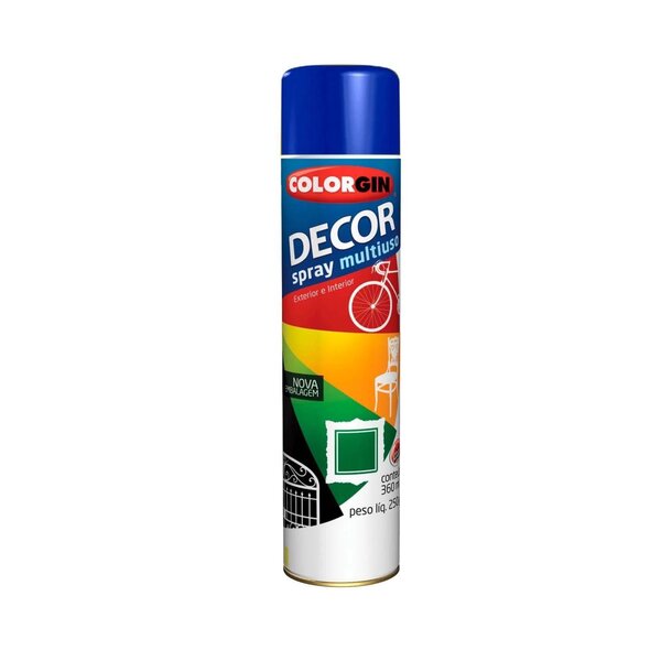 Tinta Spray Colorgin Decor 861 Azul Colón