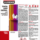 Tinta Spray Uso Geral Cinza Escuro 400mL Luxens