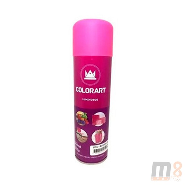 Tinta Uso Geral Colorart Spray Cor Maravilha Luminoso