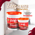 Tinta Vinil Acrilica Elegance - 900ml - Branco Neve - Para Pa