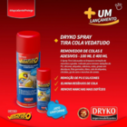 Tira Cola Spray 400ml Vedatudo Dryko - Unico
