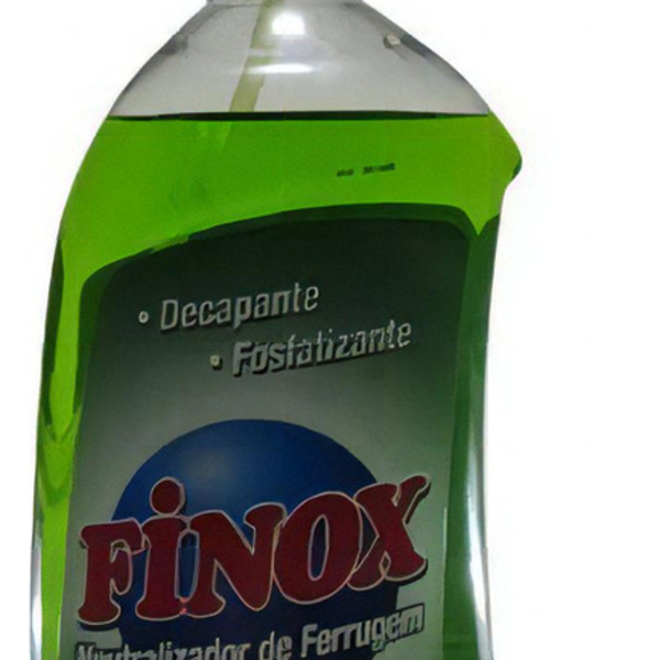 Tira Ferrugem Finox E Decapante De Ferrugem Und 500 Ml