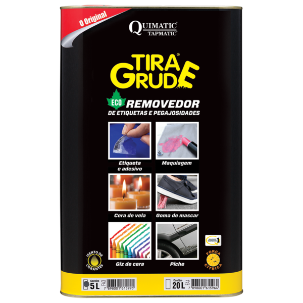 Tira Grude 5 litros - Removedor de sujeiras e manchas - Tapma