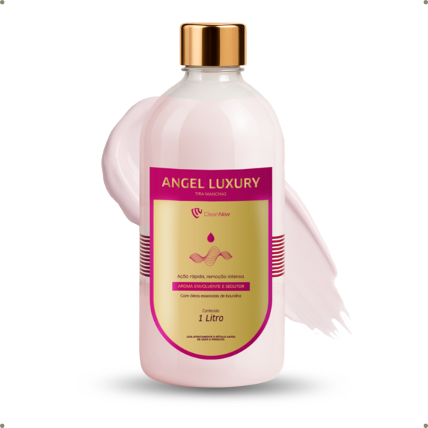 Tira Manchas Concentrado Líquido Roupas Angel Luxury 1L Clean