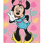 Toalha Aveludada Estampada Minnie 70x140cm Lepper