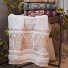 Toalha Banhão Cavhome Ibiza 100% Algodão Jacquard 80x160 Bran