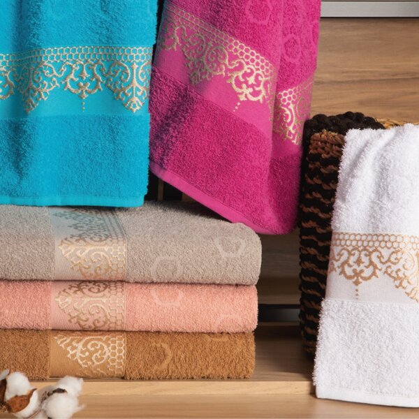 Toalha Banhão Jacquard Marcotex 400g/m² - Siena Bronze