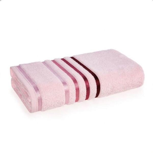 Toalha Banhão Karsten Fio Penteado Max Lumina Rosa