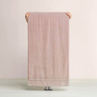 Toalha Banhão Karsten Plaza Soft Rosê 100% Algodão 86x150cm