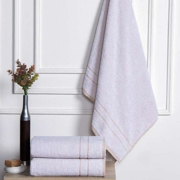 Toalha Banho 75x135 Max Line Bege P/ Piscina