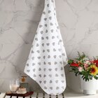 Toalha Banho Estampada Prisma 100% Algodão 01 Cinza