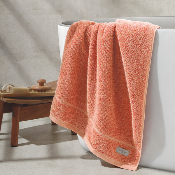 Toalha Banho Felpudo Jacquard Kairo 90x1,50 Af-1702  Terracota