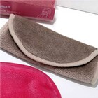 Toalha Bouton Removedor De Maquiagem 34cmx19cm Bege