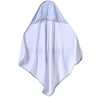 Toalha Capuz Bebê 70x70 Toque Aveludado Super Macia