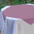 Toalha Cobre Mancha E Chá Tecido Oxford Liso Rosê Com Bainha