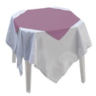 Toalha Cobre Mancha E Chá Tecido Oxford Liso Rosê Com Bainha