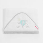 Toalha Com Capuz  Balão - Cinza